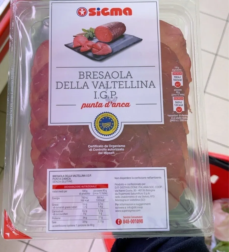 Bresaola della valtellina