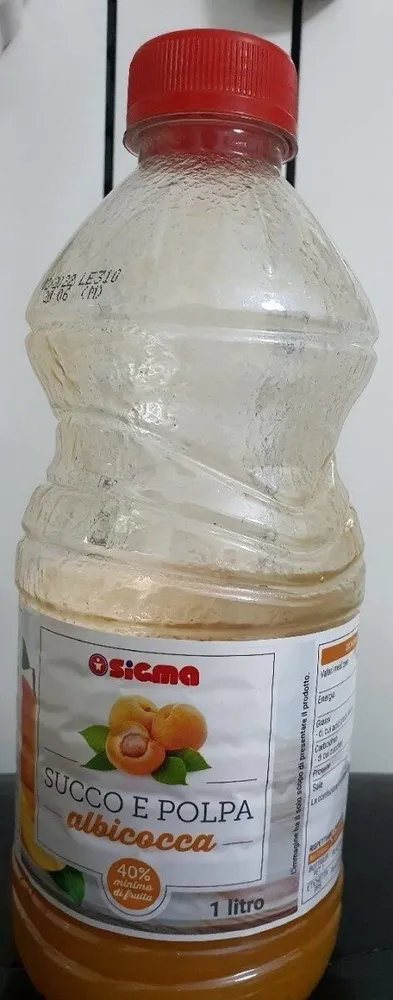 Succo e polpa albicocca
