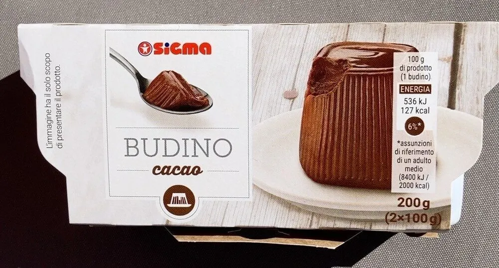 Budino cacao
