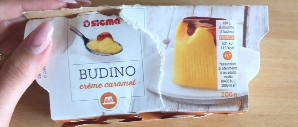 budino crem caramel