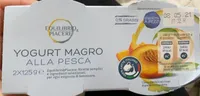 Yougurt magro alla pesca