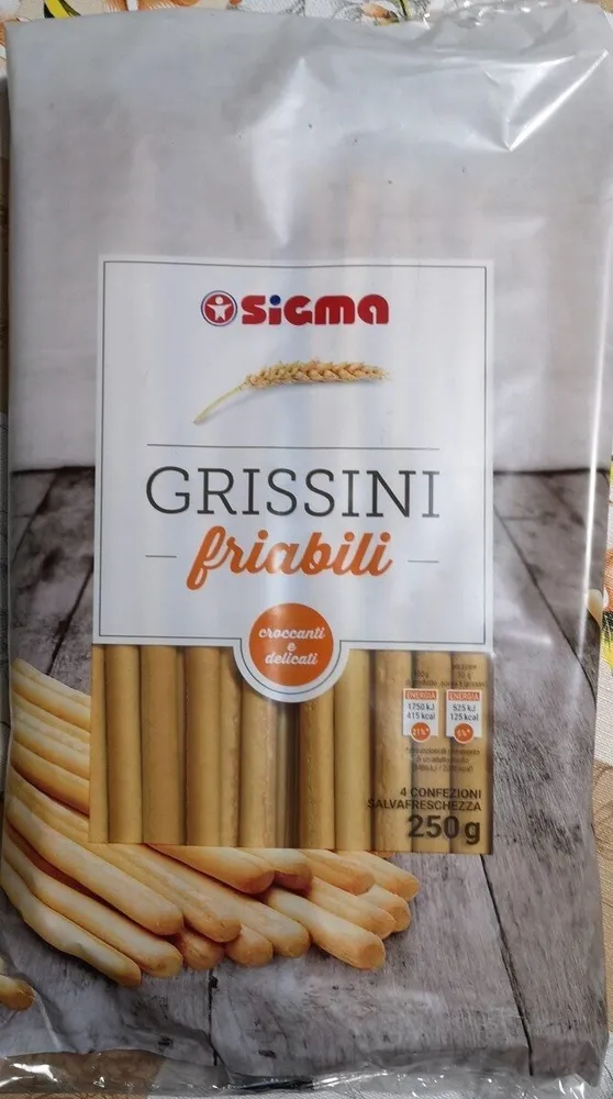 GRISSINI FRIABILI