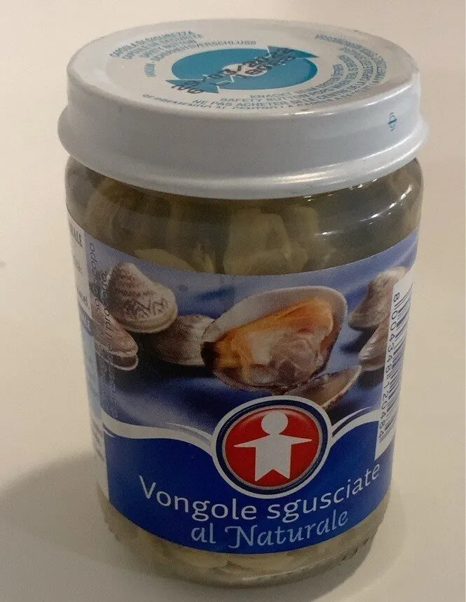 Vongole sgusciate al naturale