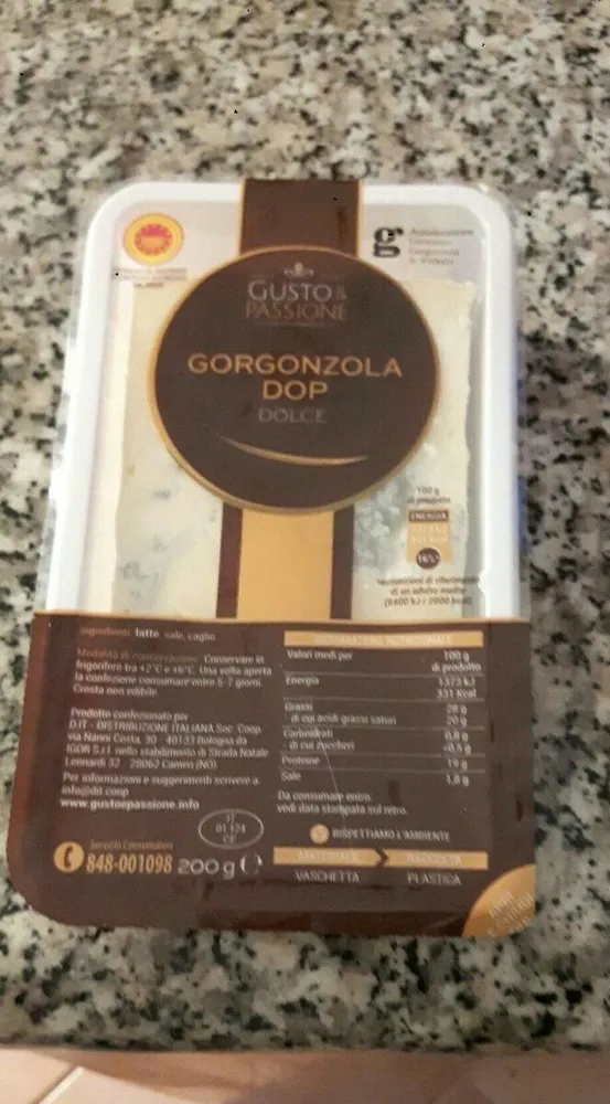 Gorgonzola dop dolce