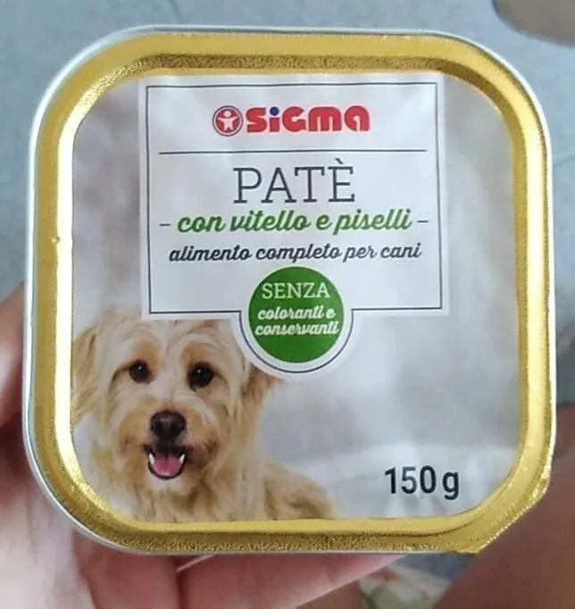 Patè con vitello e piselli