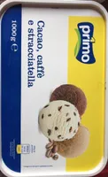 Gelato cacao caffè e stracciatella