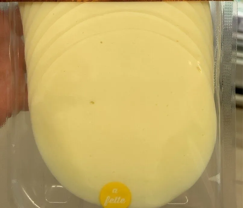 Formaggio lozzarella a fette