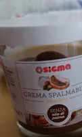 Crema spalmabile bicolore