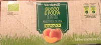 Succo e polpa di pesca
