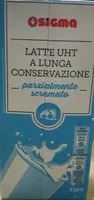 Latte uht parzialmente scremato