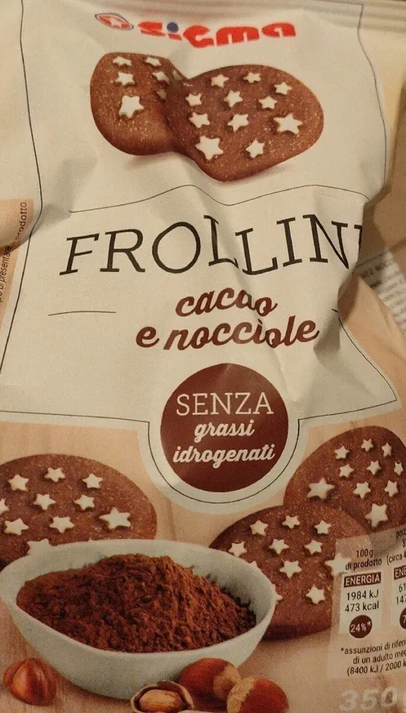 Frollini cacao e nocciole