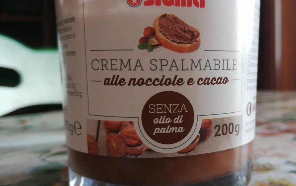 Crema spalmabile nocciole e cacao