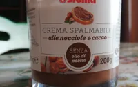 Crema spalmabile nocciole e cacao