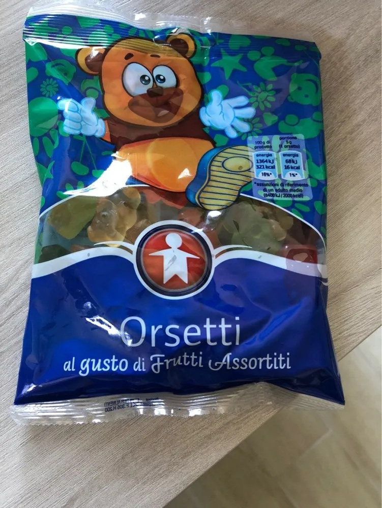 Orsetti al gusto di Frutti Assortiti