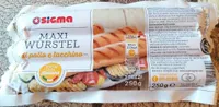 Maxi wurstel pollo e tacchino