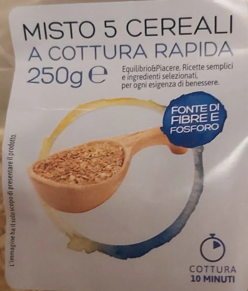 Misto 5 cereali a cottura rapida