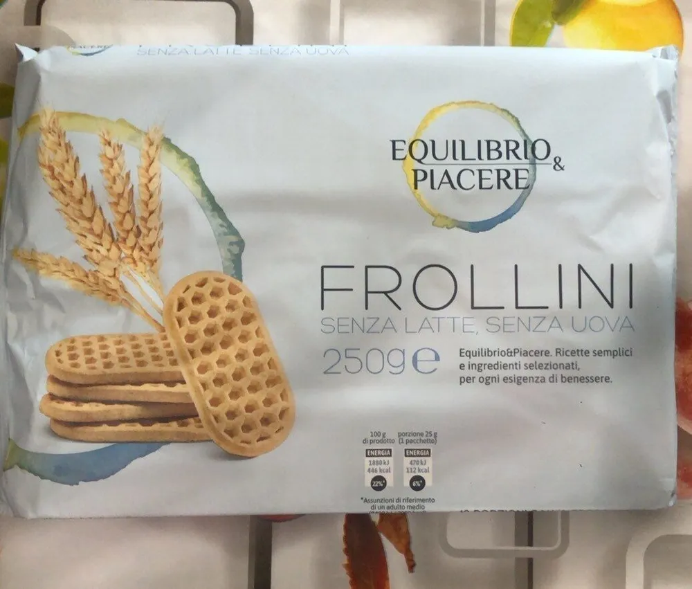 Frollini Senza Latte e Uova