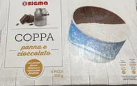 Coppa panna e cioccolato