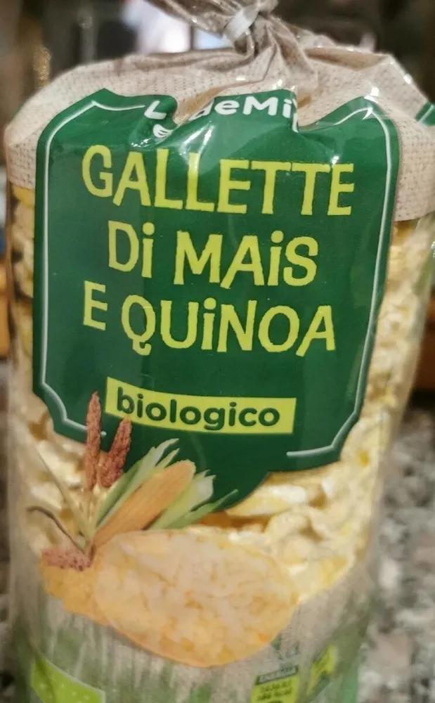 Gallette di mais e quinoa
