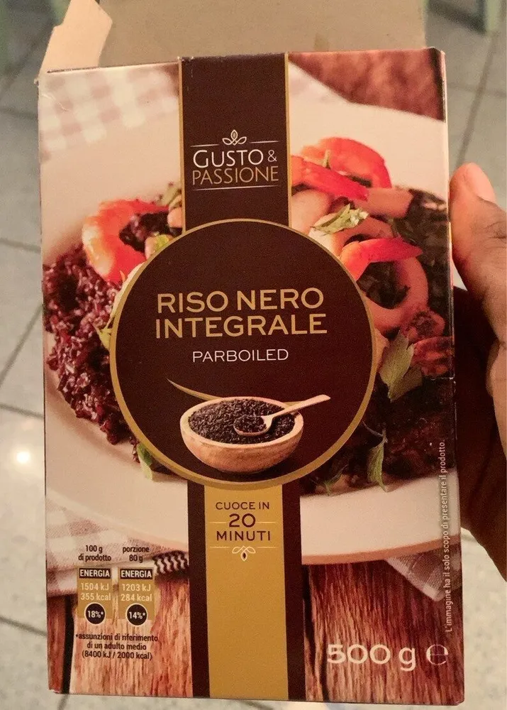 Riso nero integrale