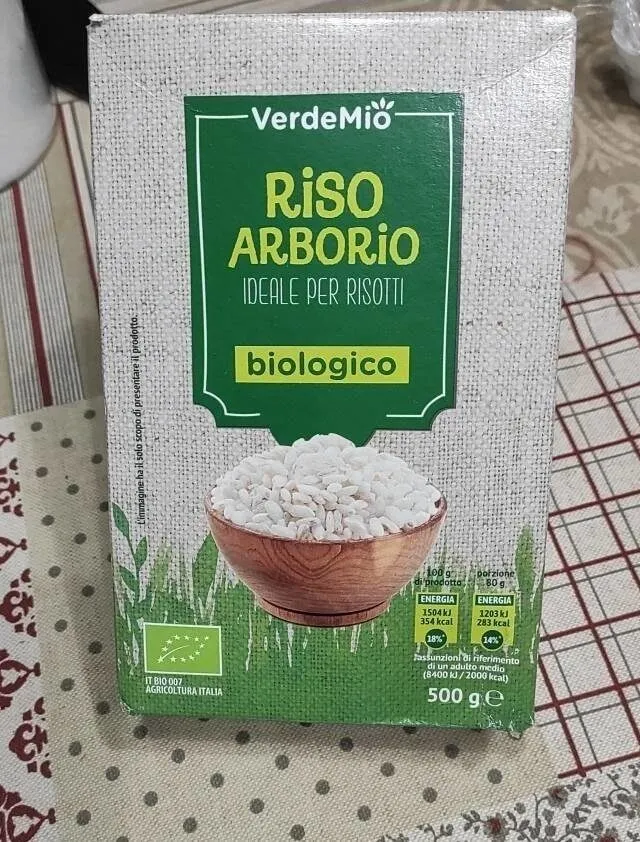 Riso arborio biologico