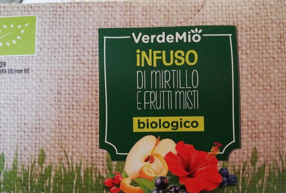 Infuso di mirtillo e frutti misti