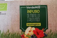 Infuso di mirtillo e frutti misti