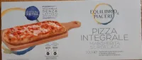 Pizza integrale margherita