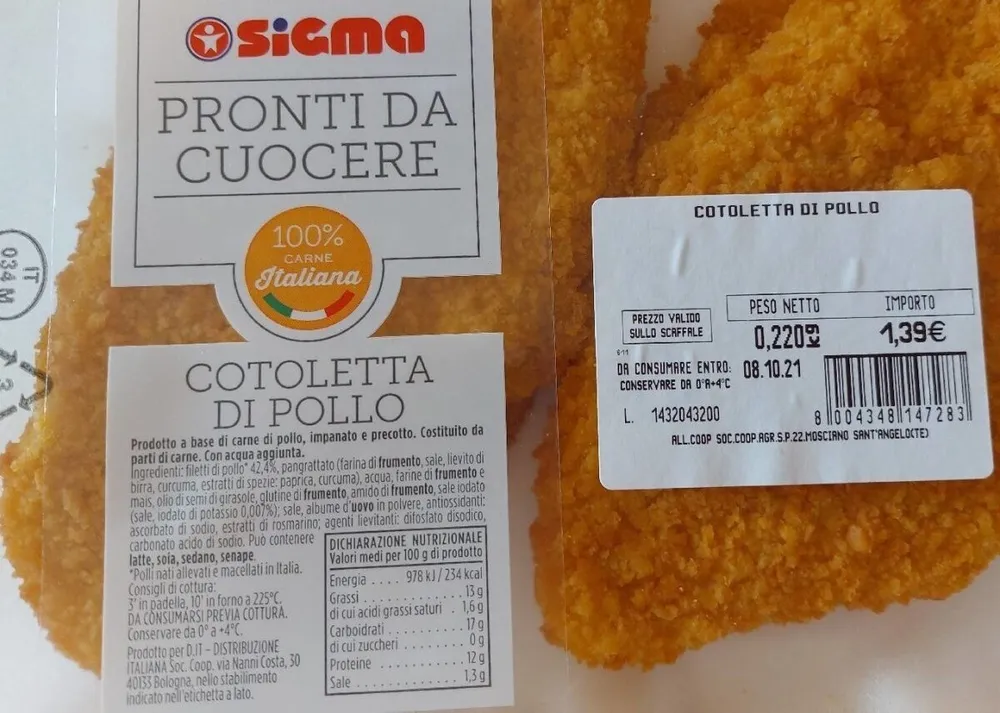 Cotoletta di pollo