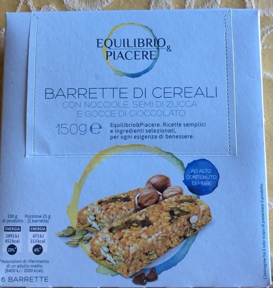 Barrette di cereali