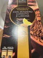 Cioccolato fondente con zenzero candito e limone