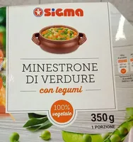 minestrone di verdure con legumi