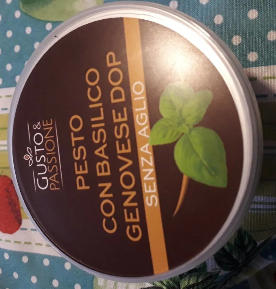 Pesto con basilico genovese Dop senza aglio