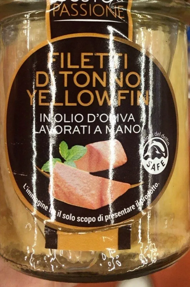 Filetti di tonno yellowfin