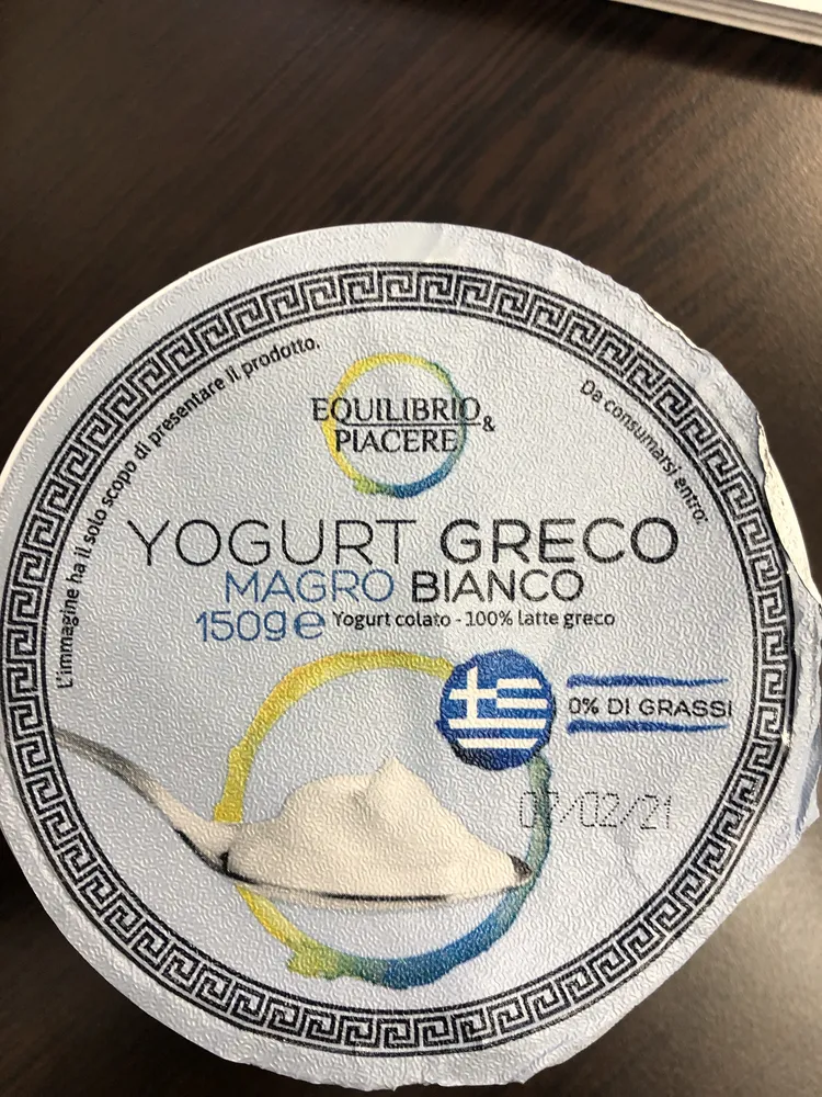 Yogurt greco magro