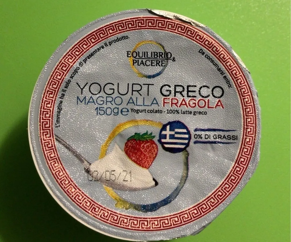 yogurt alla fragola