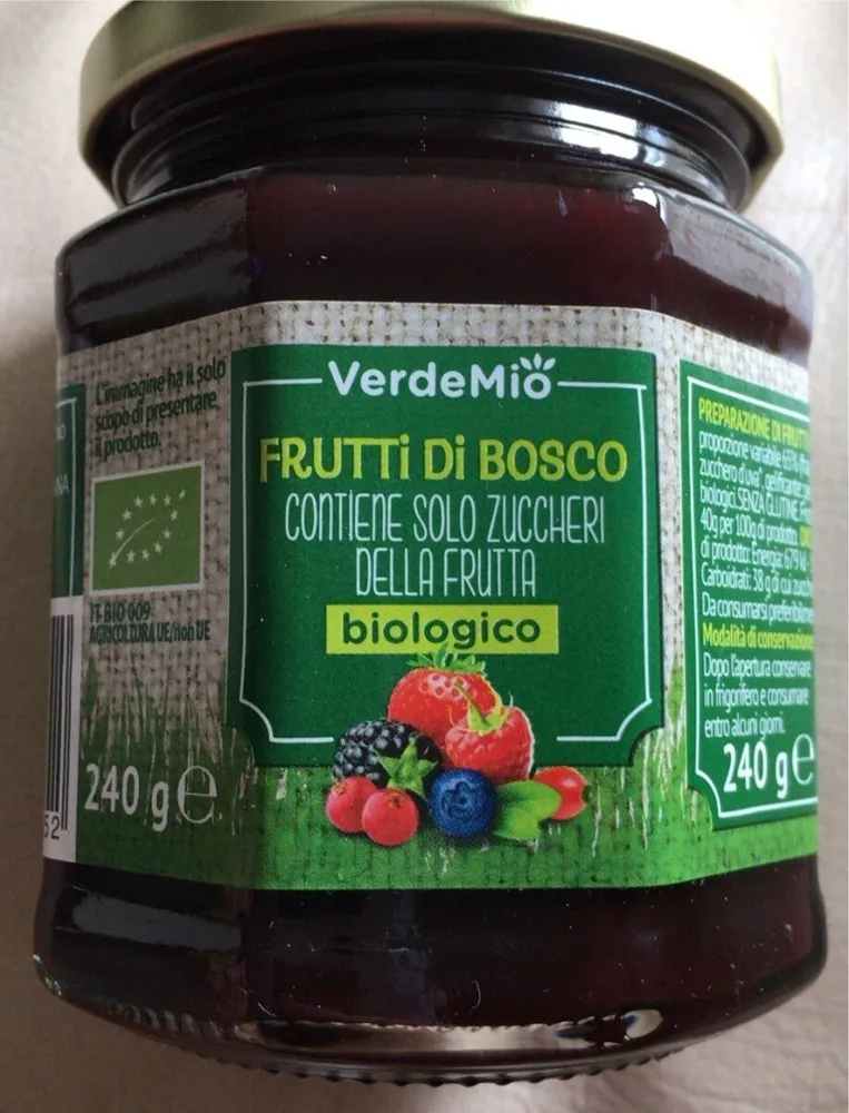 Marmellata frutti di bosco