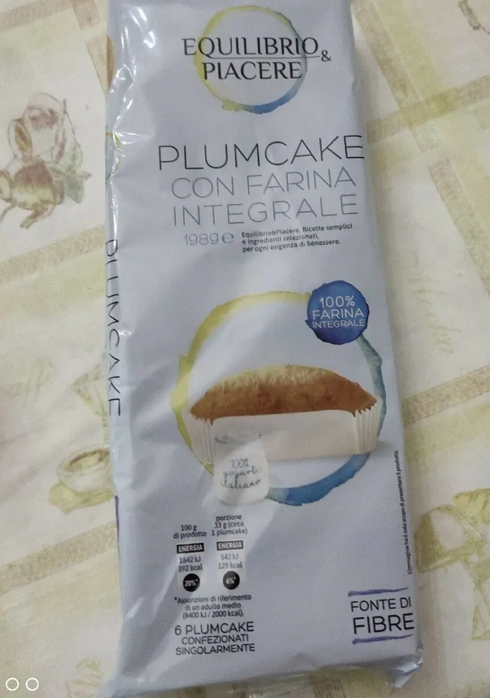 Plumcake con farina integrale