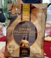 Grana padano dop grattuggiato fresco