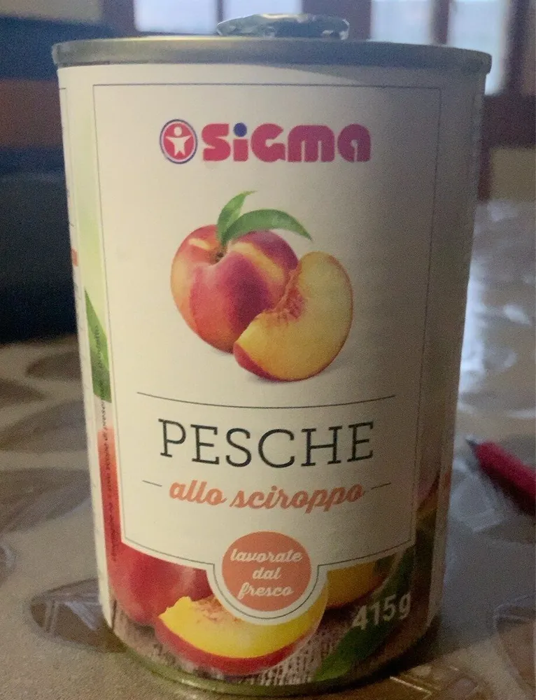 Pesche allo sciroppo