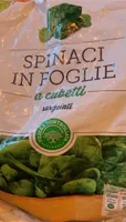Spinaci in foglie
