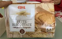 Fette biscottate con farina integrale