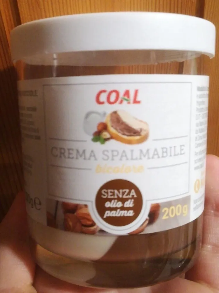 Crema spalmabile bicolore