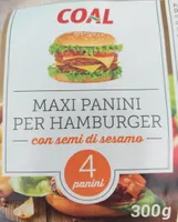 Maxi Panini per Hamburger con semi di sesamo