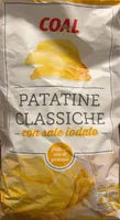 Patatine classiche con sale iodato