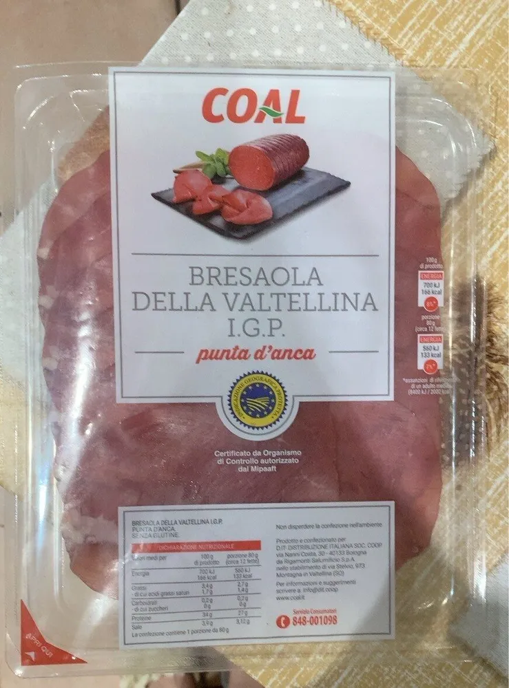 Bresaola della valtellina