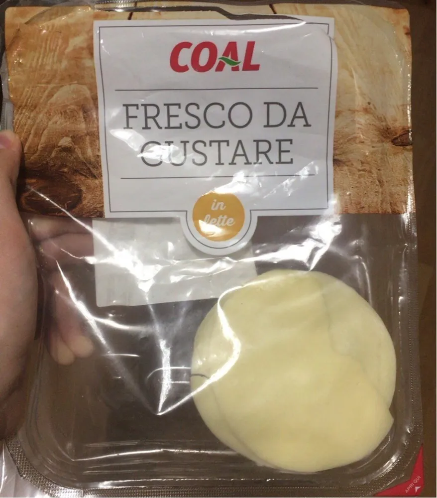Scamorza bianca a fette