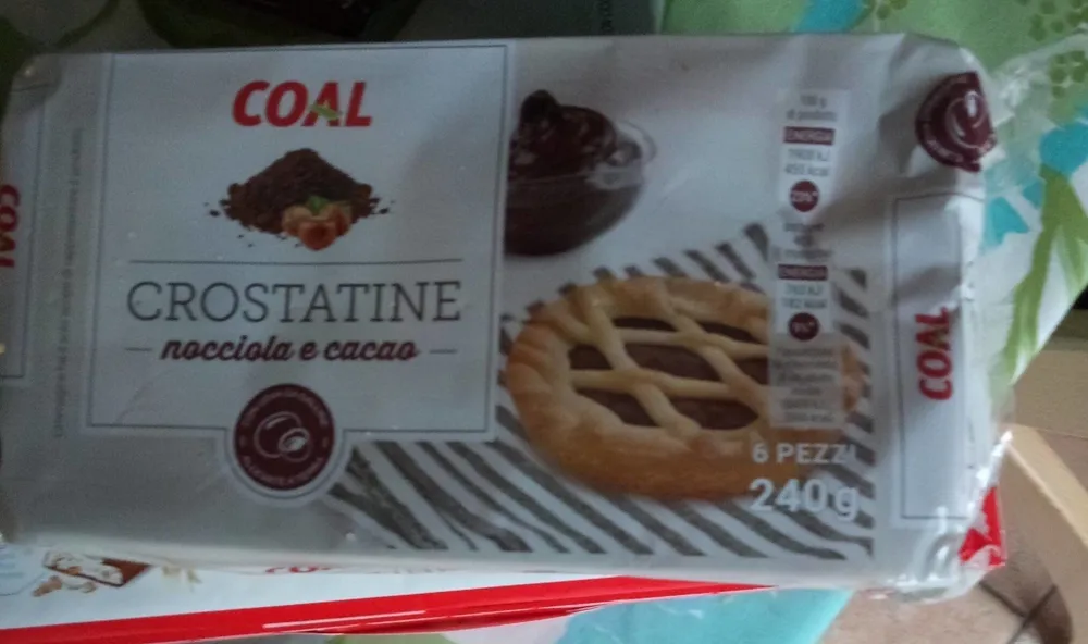 Crostatine nocciola e cioccolato