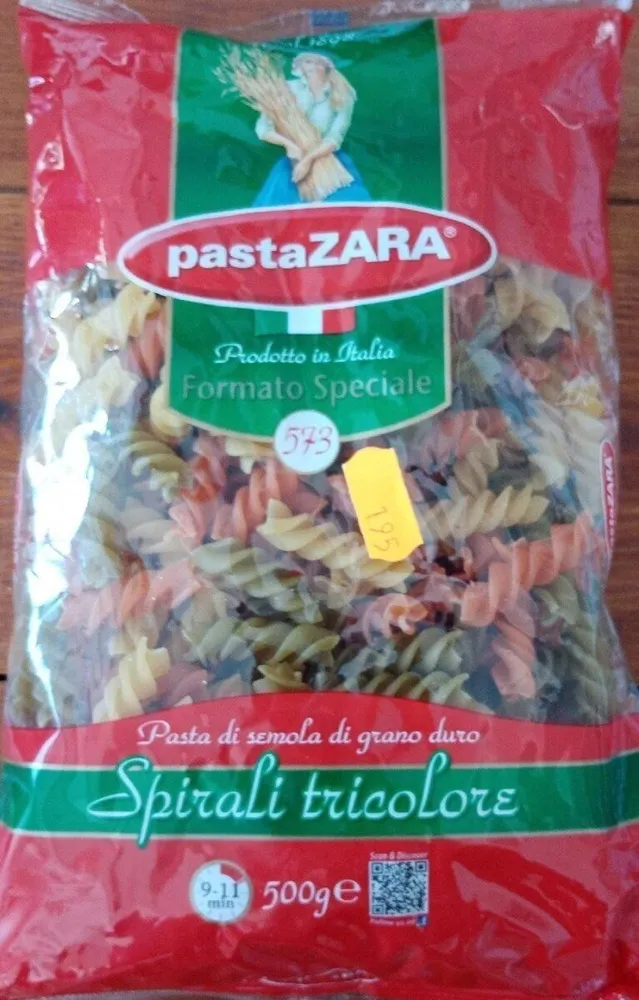 Spiral tricolore