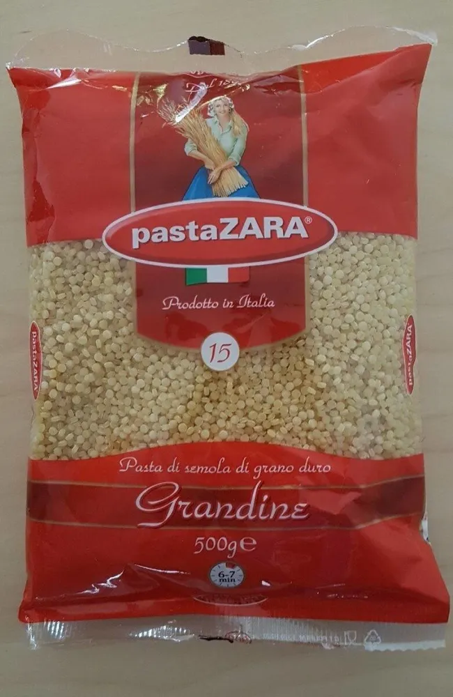 Pâte grandine